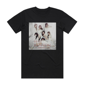 AOA Red Motion Album Cover T-Shirt Black