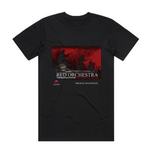 Matthew S Burns Red Orchestra Ostfront 41 45 Album Cover T-Shirt Black