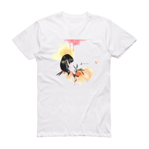 Moon Hooch Red Sky Album Cover T-Shirt White
