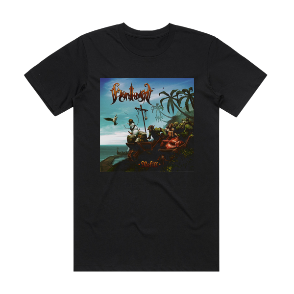 Nordheim Refill Album Cover T-Shirt Black