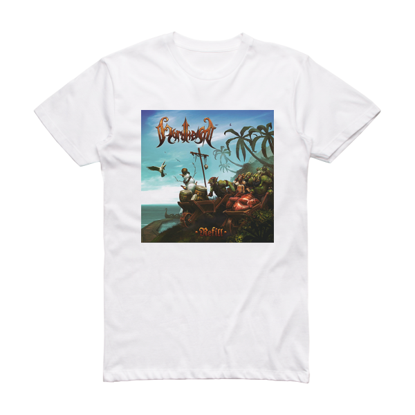 Nordheim Refill Album Cover T-Shirt White