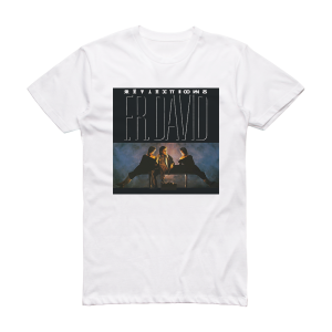 FR David Reflections Album Cover T-Shirt White