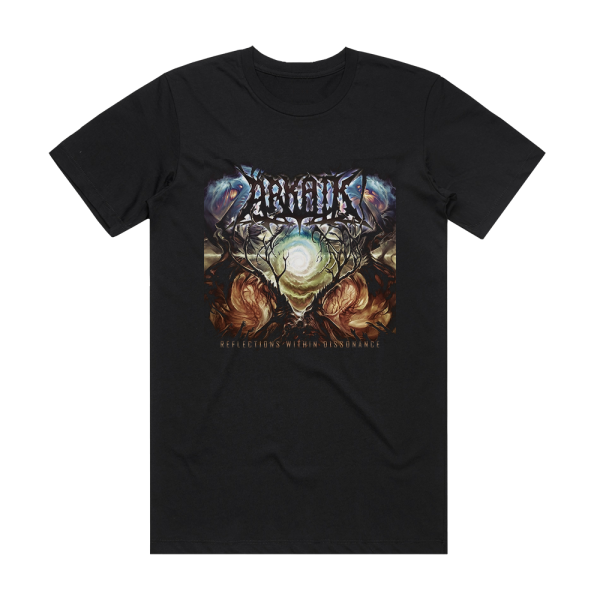 Arkaik Reflections Within Dissonance 1 Album Cover T-Shirt Black
