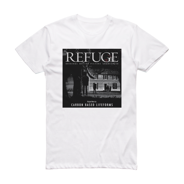 Carbon Based Lifeforms Refuge Album Cover T-Shirt White