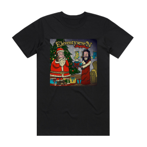 eleventyseven Regifted Album Cover T-Shirt Black