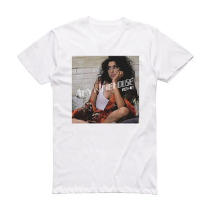 Amy Winehouse Rehab Album Cover T-Shirt White