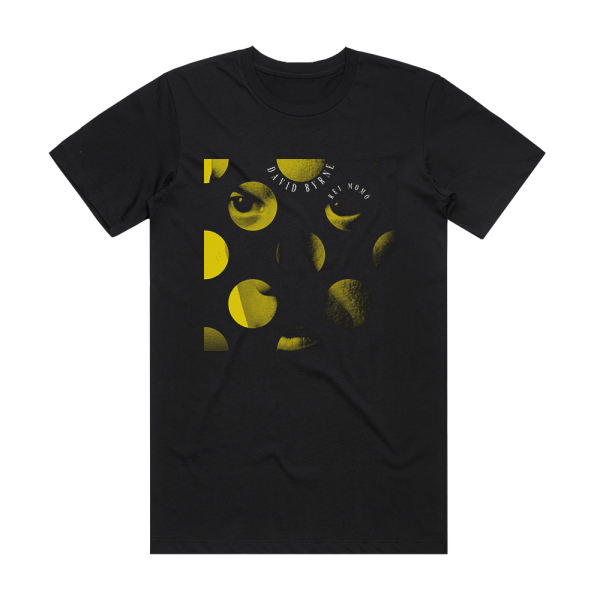David Byrne Rei Momo 1 Album Cover T-Shirt Black