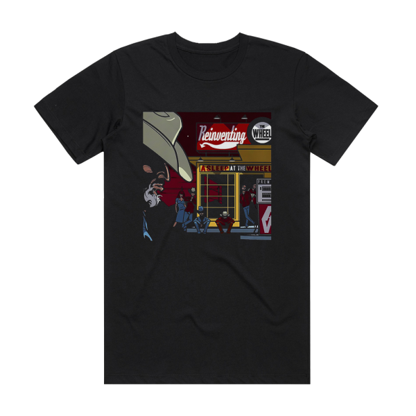 Asleep at the Wheel Reinventing The Wheel Album Cover T-Shirt Black