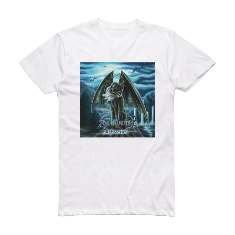 Equilibrium Rekreatur Album Cover T-Shirt White – ALBUM COVER T-SHIRTS