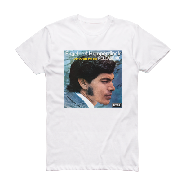 Engelbert Humperdinck Release Me Album Cover T-Shirt White