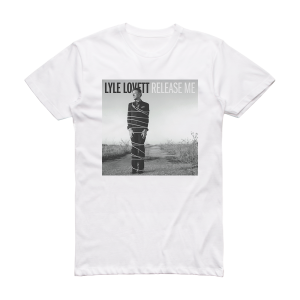 Lyle Lovett Release Me Album Cover T-Shirt White