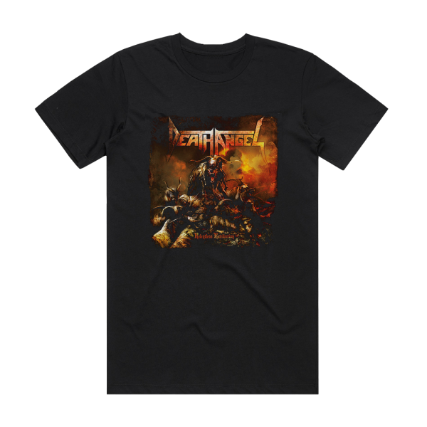 Death Angel Relentless Retribution Album Cover T-Shirt Black