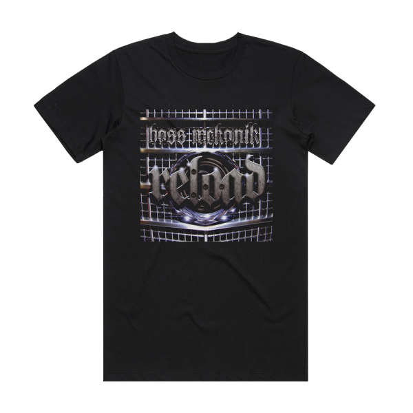 Bass Mekanik Reload Album Cover T-Shirt Black
