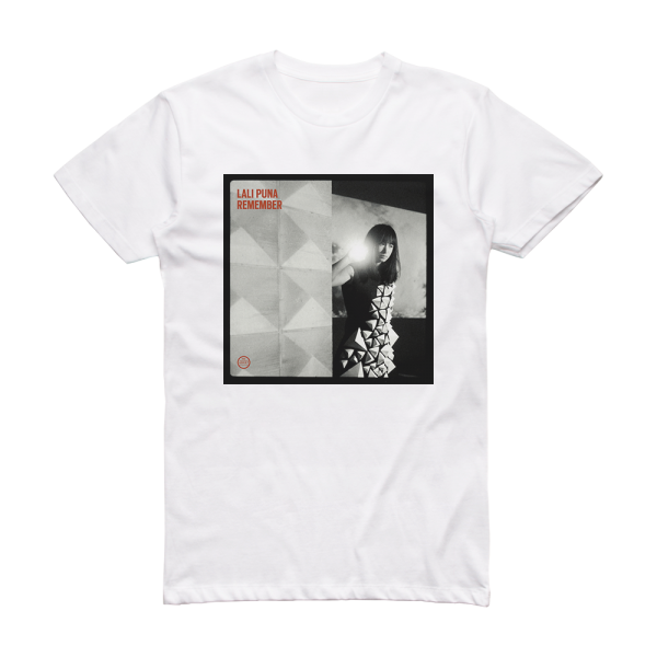 Lali Puna Remember Album Cover T-Shirt White – ALBUM COVER T-SHIRTS