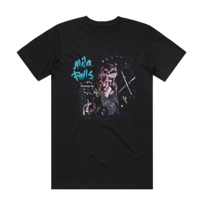 Mila Falls Remember Me Album Cover T-Shirt Black