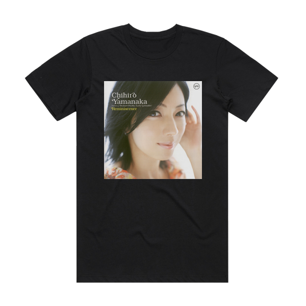 Chihiro Yamanaka Reminiscence Album Cover T-Shirt Black