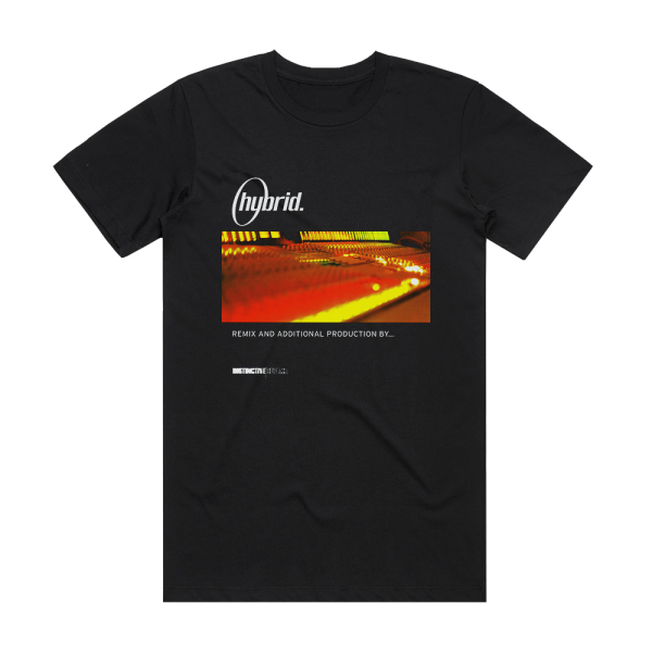 Hybrid Remix And Additional Production By Album Cover T-Shirt Black