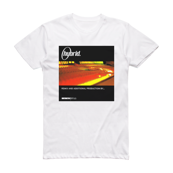 Hybrid Remix And Additional Production By Album Cover T-Shirt White