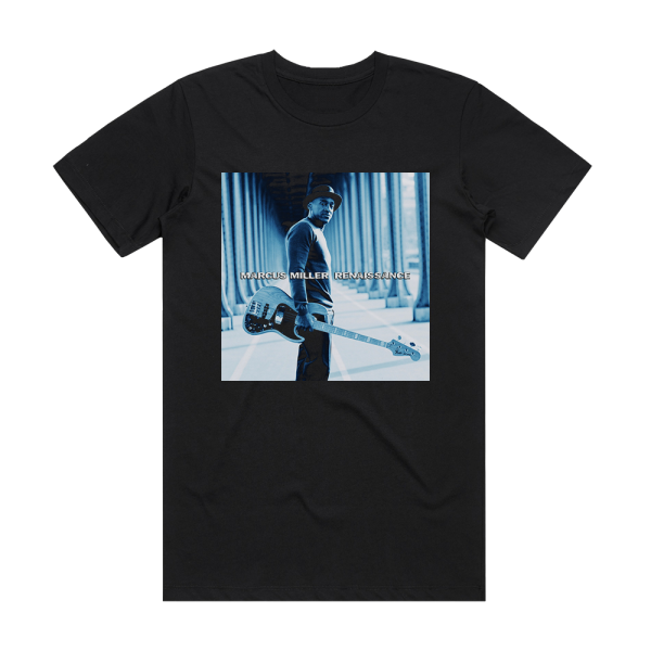 Marcus Miller Renaissance Album Cover T-Shirt Black