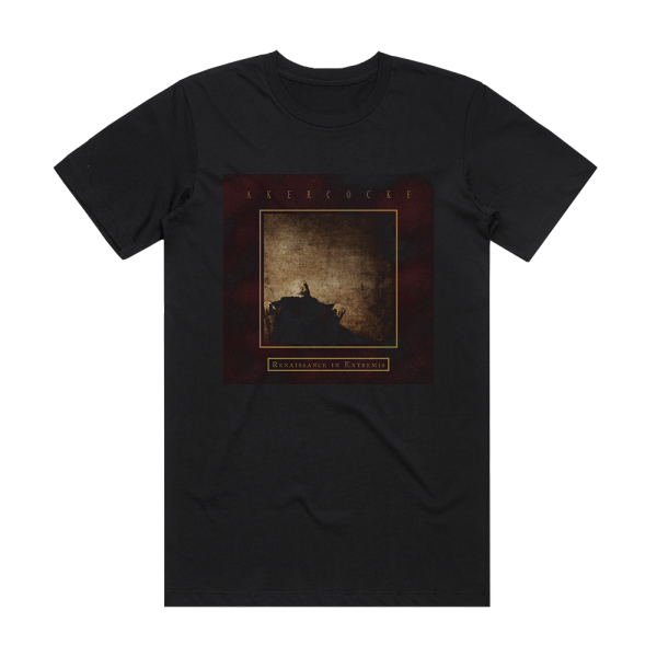 Akercocke Renaissance In Extremis Album Cover T-Shirt Black