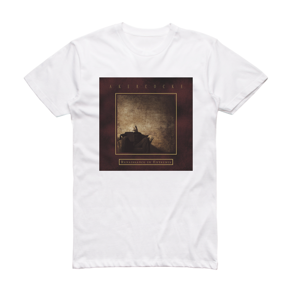 Akercocke Renaissance In Extremis Album Cover T-Shirt White