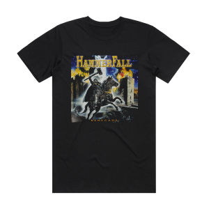 HammerFall Renegade Album Cover T-Shirt Black