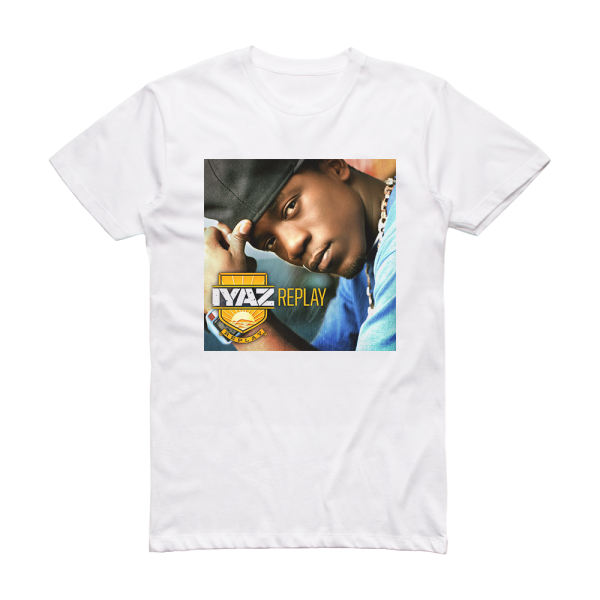 Iyaz Replay Album Cover T-Shirt White