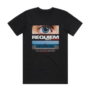 Clint Mansell Requiem For A Dream Album Cover T-Shirt Black