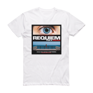 Clint Mansell Requiem For A Dream Album Cover T-Shirt White