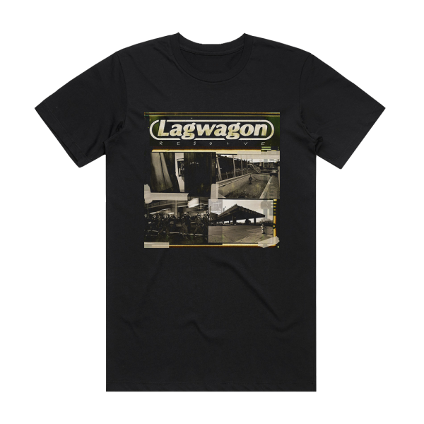 Lagwagon Resolve Album Cover T-Shirt Black