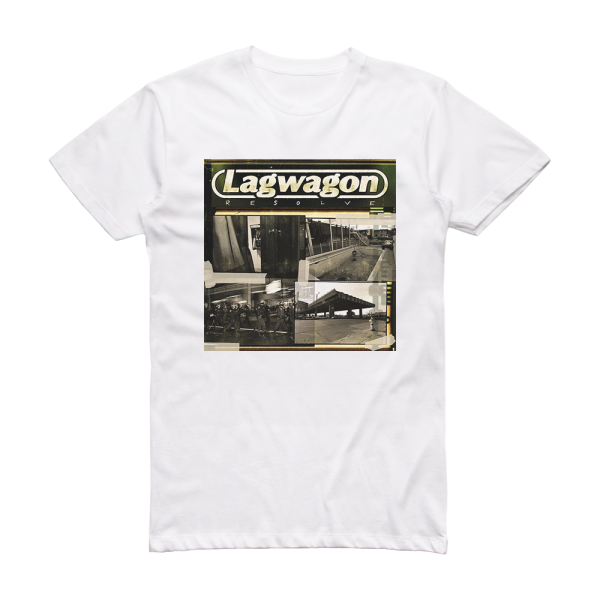 Lagwagon Resolve Album Cover T-Shirt White