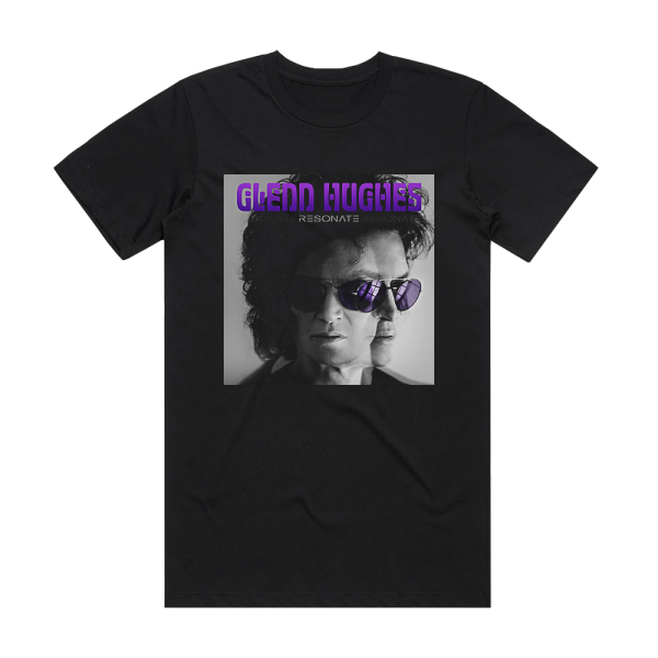 Glenn Hughes Resonate Album Cover T-Shirt Black