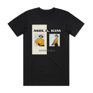 Mel and Kim Respectable Album Cover T-Shirt Black