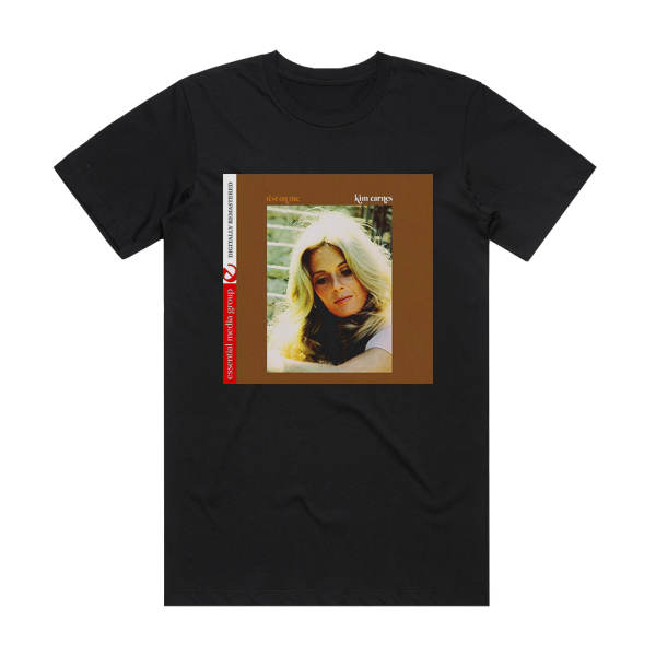 Kim Carnes Rest On Me 1 Album Cover T-Shirt Black