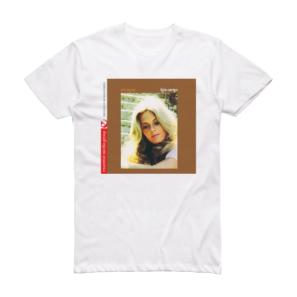 Kim Carnes Rest On Me 1 Album Cover T-Shirt White