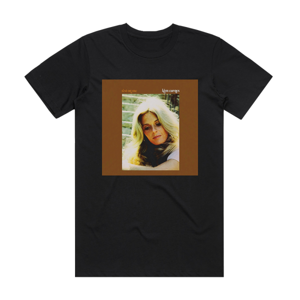 Kim Carnes Rest On Me 2 Album Cover T-Shirt Black