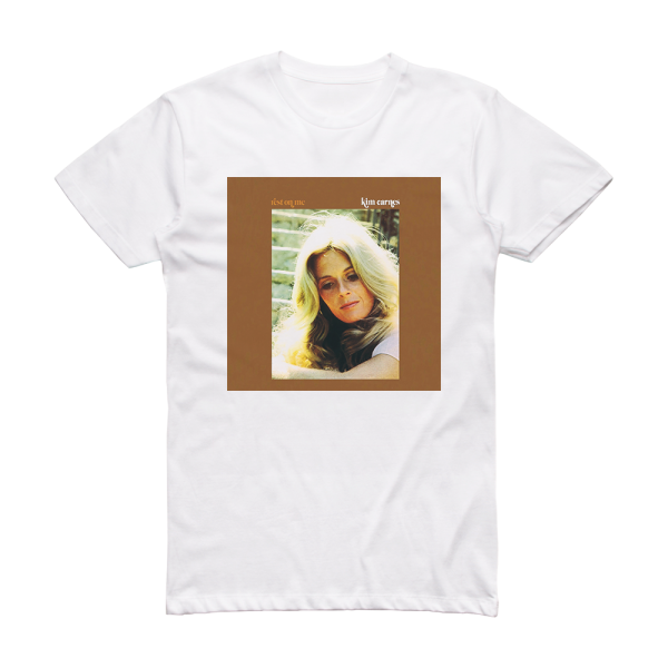 Kim Carnes Rest On Me 2 Album Cover T-Shirt White