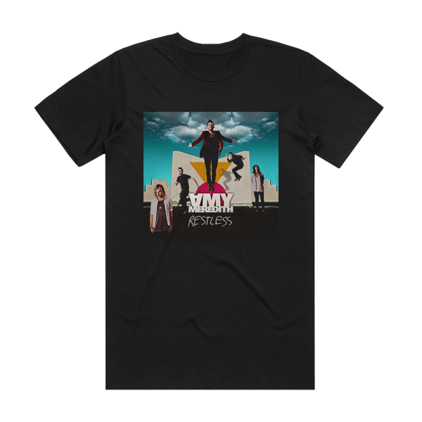 Amy Meredith Restless Album Cover T-Shirt Black