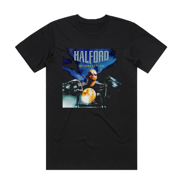 Halford Resurrection 1 Album Cover T-Shirt Black