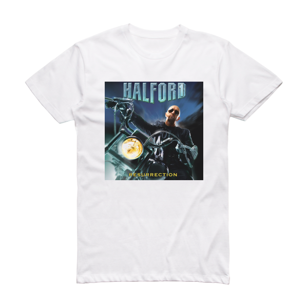 Halford Resurrection 2 Album Cover T-Shirt White