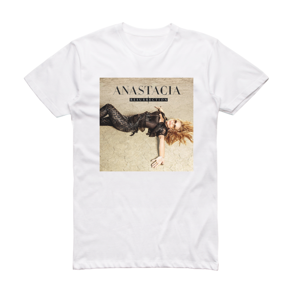 Anastacia Resurrection Album Cover T-Shirt White