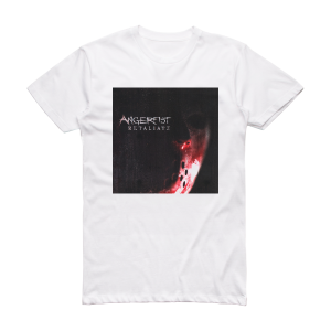 Angerfist Retaliate Album Cover T-Shirt White