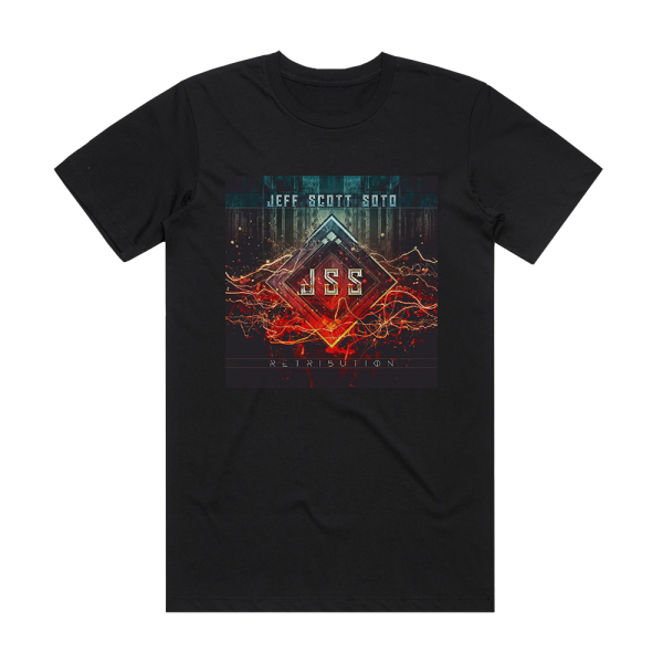 Jeff Scott Soto Retribution Album Cover T-Shirt Black