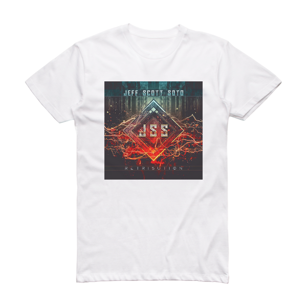 Jeff Scott Soto Retribution Album Cover T-Shirt White