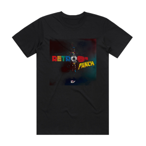 Billy Van Retro Punch Album Cover T-Shirt Black