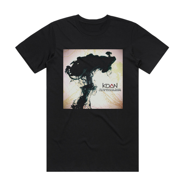 Koan Retrospective Tapes Liquid Caleidoscope 1997 1999 Selected W Album Cover T-Shirt Black