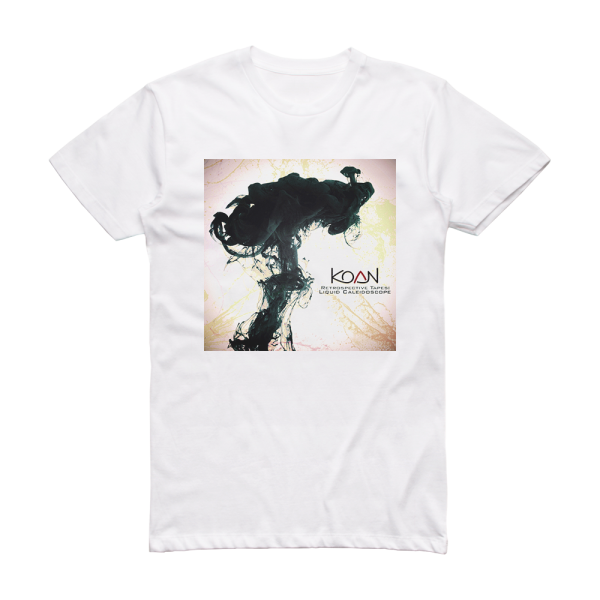 Koan Retrospective Tapes Liquid Caleidoscope 1997 1999 Selected W Album Cover T-Shirt White