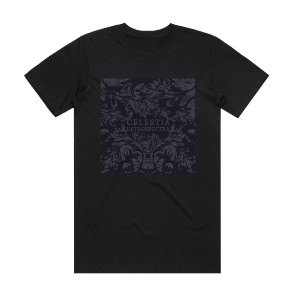 Celestia Retrospectra Album Cover T-Shirt Black