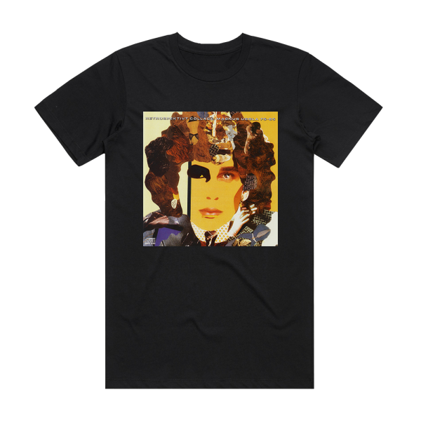 Magnus Uggla Retrospektivt Collage Album Cover T-Shirt Black