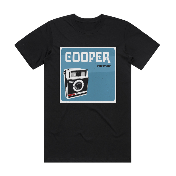 Cooper Retrovisor Album Cover T-Shirt Black